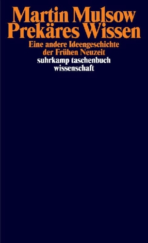 Buchcover und Innenansicht für das Buch: Prekäres Wissen