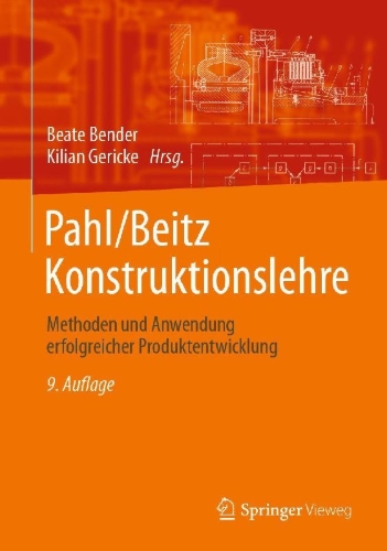 Buchcover und Innenansicht für das Buch: Pahl/Beitz Konstruktionslehre