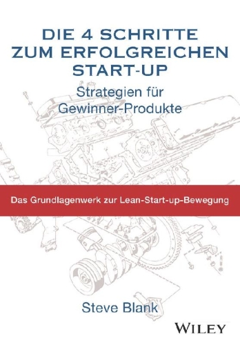 Buchcover und Innenansicht für das Buch: Die 4 Schritte zum erfolgreichen Start-up