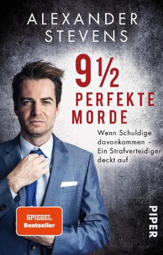 Buchcover und Innenansicht für das Buch: 9 1/2 perfekte Morde