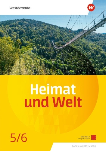 Buchcover und Innenansicht für das Buch: Heimat und Welt 5 / 6. Schulbuch. Baden-Württemberg