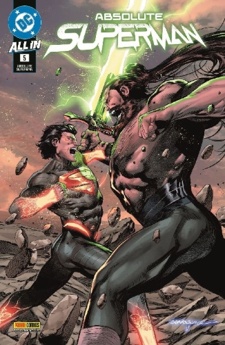 Buchcover und Innenansicht für das Buch: Absolute Superman