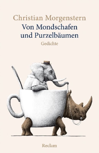 Buchcover und Innenansicht für das Buch: Von Mondschafen und Purzelbäumen. Gedichte
