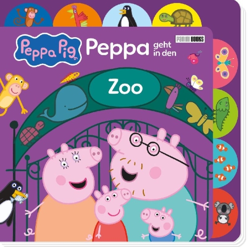 Buchcover und Innenansicht für das Buch: I-Spy at the Zoo
