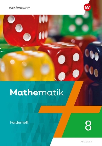 Buchcover und Innenansicht für das Buch: Mathematik - Ausgabe N 2020. Förderheft 8