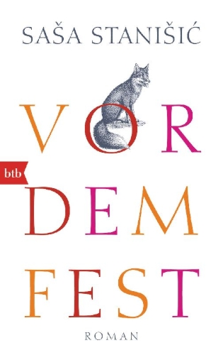 Buchcover und Innenansicht für das Buch: Vor dem Fest