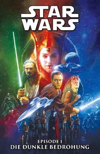 Buchcover und Innenansicht für das Buch: US-Star Wars: Episode I - The Phantom Menace