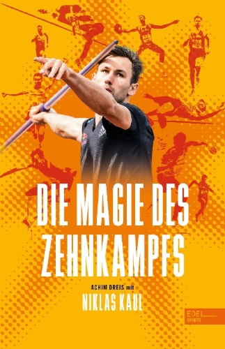 Buchcover und Innenansicht für das Buch: Die Magie des Zehnkampfs