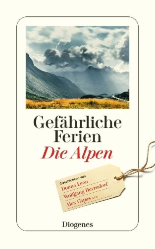 Buchcover und Innenansicht für das Buch: Gefährliche Ferien - Die Alpen