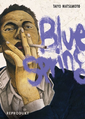 Buchcover und Innenansicht für das Buch: Blue Spring