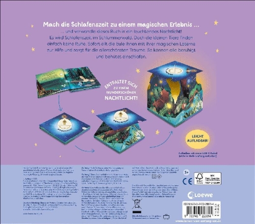 Buchcover und Innenansicht für das Buch: Sleep Tight, Little One (OT)