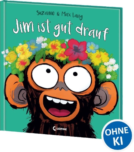 Buchcover und Innenansicht für das Buch: Grumpy Monkey Spring Fever