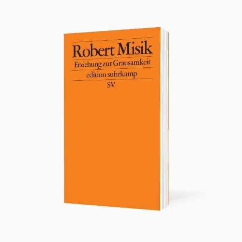 Buchcover und Innenansicht für das Buch: Erziehung zur Grausamkeit