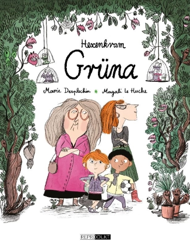 Buchcover und Innenansicht für das Buch: Hexenkram: Grüna