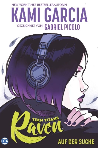 Buchcover und Innenansicht für das Buch: Teen Titans: Raven