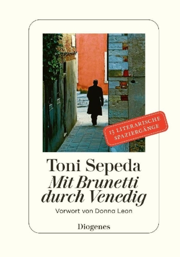 Buchcover und Innenansicht für das Buch: Brunetti's Venice
