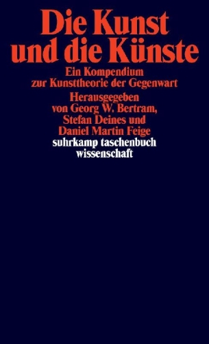 Buchcover und Innenansicht für das Buch: Die Kunst und die Künste