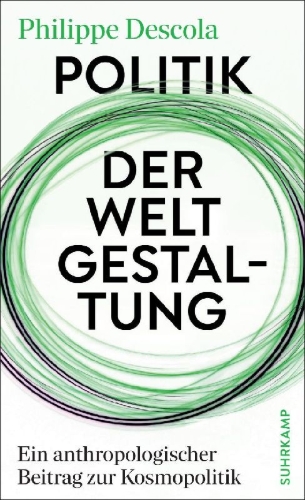 Buchcover und Innenansicht für das Buch: Politics of Worlding: An Anthropological Contribution to Cosmopolitics