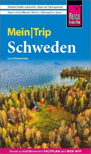 Buchcover und Innenansicht für das Buch: Reise Know-How MeinTrip Schweden