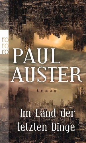 Buchcover und Innenansicht für das Buch: Im Land der letzten Dinge