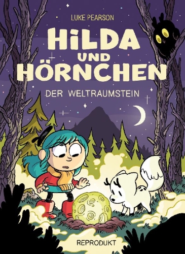 Buchcover und Innenansicht für das Buch: Hilda und Hörnchen 3