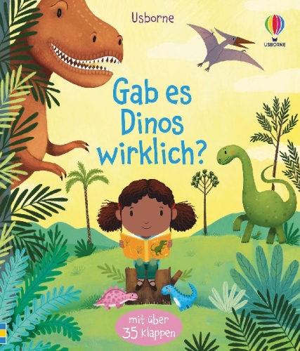 Buchcover und Innenansicht für das Buch: Gab es Dinos wirklich?