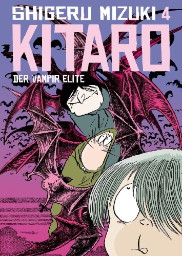 Buchcover und Innenansicht für das Buch: Kitaro 4: Der Vampir Elite