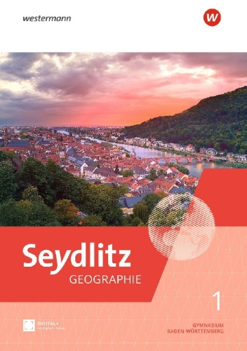 Buchcover und Innenansicht für das Buch: Seydlitz Geographie. Schulbuch 1. Für Gymnasien in Baden-Württemberg