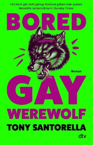 Buchcover und Innenansicht für das Buch: Bored Gay Werewolf