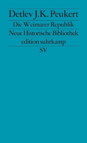 Buchcover und Innenansicht für das Buch: Die Weimarer Republik