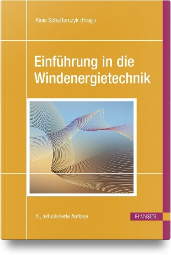 Buchcover und Innenansicht für das Buch: Einführung in die Windenergietechnik