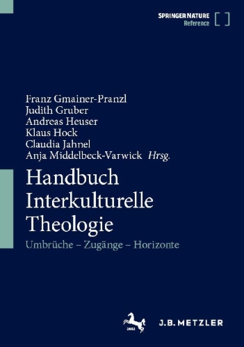 Buchcover und Innenansicht für das Buch: Handbuch Interkulturelle Theologie