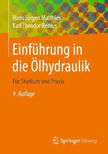 Buchcover und Innenansicht für das Buch: Einführung in die Ölhydraulik