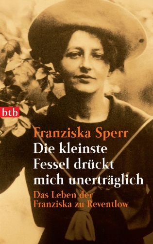 Buchcover und Innenansicht für das Buch: Die kleinste Fessel drückt mich unerträglich