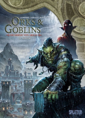 Buchcover und Innenansicht für das Buch: Orcs et Gobelins 23