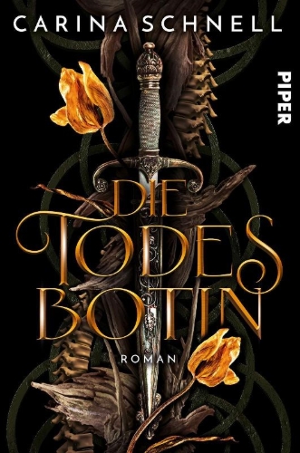 Buchcover und Innenansicht für das Buch: Die Todesbotin