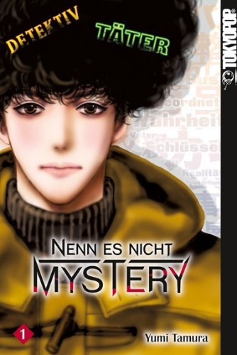 Buchcover und Innenansicht für das Buch: Nenn es nicht Mystery 01
