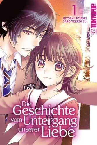 Buchcover und Innenansicht für das Buch: Die Geschichte vom Untergang unserer Liebe 01