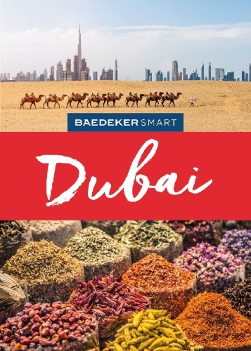 Buchcover und Innenansicht für das Buch: Baedeker SMART Reiseführer Dubai