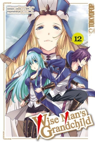 Buchcover und Innenansicht für das Buch: Wise Man's Grandchild 12