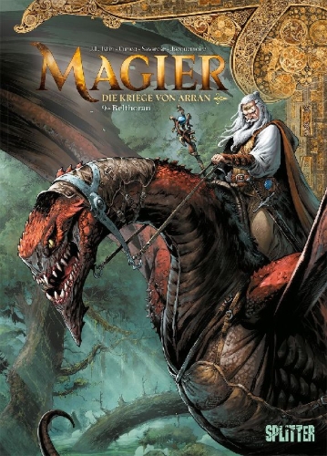 Buchcover und Innenansicht für das Buch: Magier. Band 9 - Die Kriege von Arran