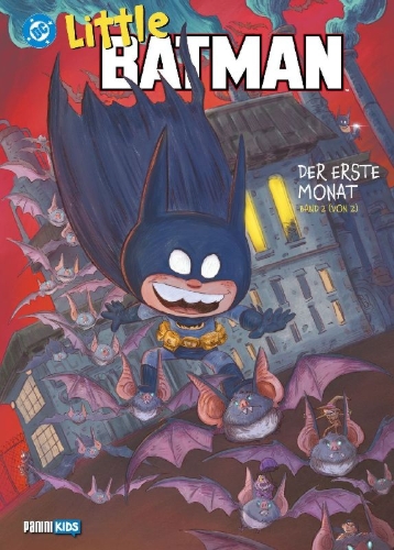 Buchcover und Innenansicht für das Buch: Little Batman: Month One #3-#4