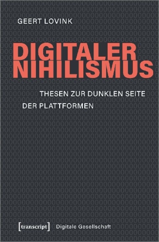 Buchcover und Innenansicht für das Buch: Digitaler Nihilismus