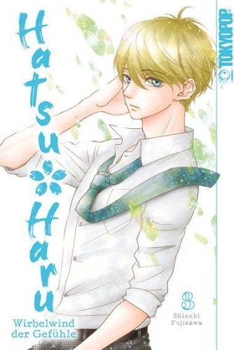 Buchcover und Innenansicht für das Buch: Hatsu Haru - Wirbelwind der Gefühle 03