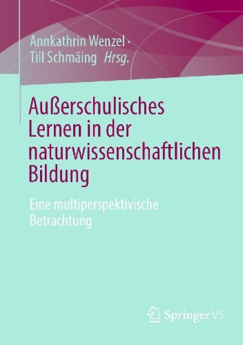 Buchcover und Innenansicht für das Buch: Außerschulisches Lernen in der naturwissenschaftlichen Bildung