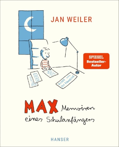 Buchcover und Innenansicht für das Buch: Max - Memoiren eines Schulanfängers
