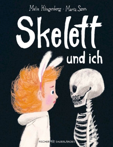 Buchcover und Innenansicht für das Buch: Skelett und ich