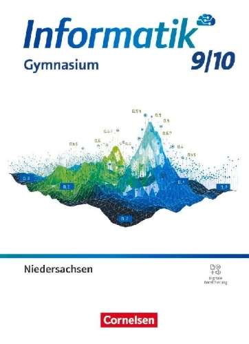 Buchcover und Innenansicht für das Buch: Informatik 9./10. Schuljahr - Niedersachsen - Schülerbuch