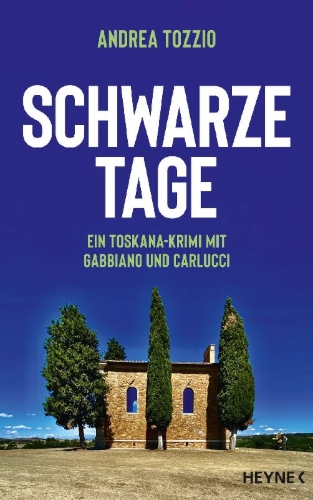 Buchcover und Innenansicht für das Buch: Schwarze Tage