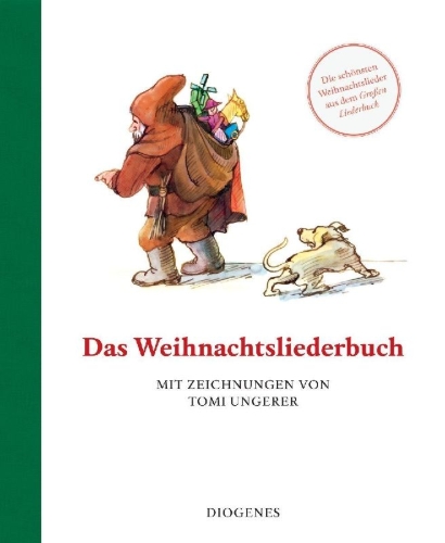 Buchcover und Innenansicht für das Buch: Das Weihnachtsliederbuch